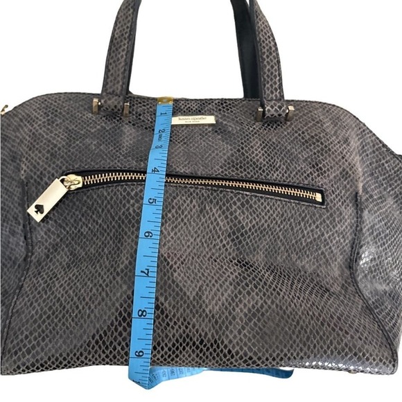 KATE SPADE New York Parliament Snake Print Top Handle with Crossbody Strap - Picture 11 of 11